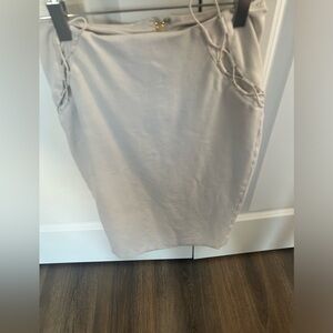 White guess pencil skirt